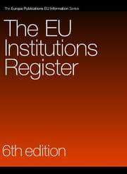 Tapa de EU Institutions Register