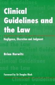Tapa de Clinical guidelines and the law