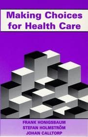 Tapa de Making choices for health care