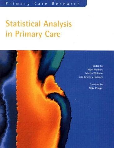 Tapa de Statistical analysis in primary care