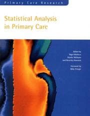 Tapa de Statistical analysis in primary care