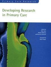 Tapa de Developing Research in Primary Care