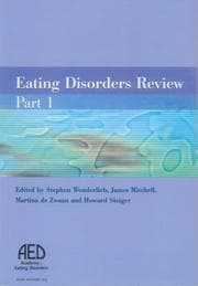 Tapa de EATING DISORDERS REVIEW; PT. 1; ED. BY STEPHEN WONDERLICH