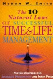 Tapa de Ten Natural Laws of Successful Time and Life Management (People Skills for Professionals)