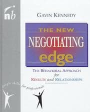 Tapa de The new negotiating edge