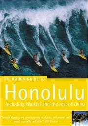 Tapa de The Rough Guide to Honolulu 2