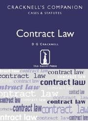 Tapa de Contract Law (Cracknell's Companion)