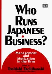 Tapa de Who runs Japanese business?