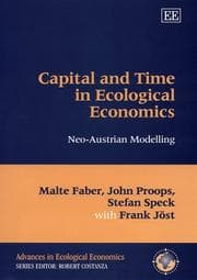 Tapa de Capital and time in ecological economics