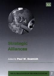 Tapa de Strategic alliances
