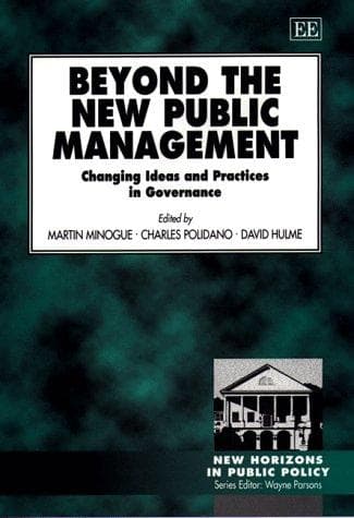 Tapa de Beyond the new public management