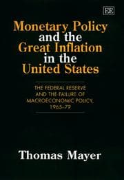Tapa de Monetary policy and the great inflation in the United States