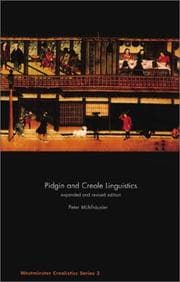 Tapa de Pidgin and Creole Linguistics (Westminster Creolistics S.)
