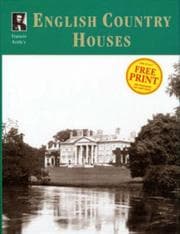Tapa de Francis Frith's English country houses