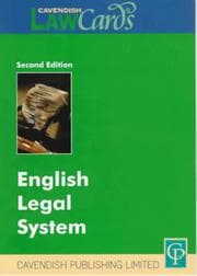 Tapa de English Legal System