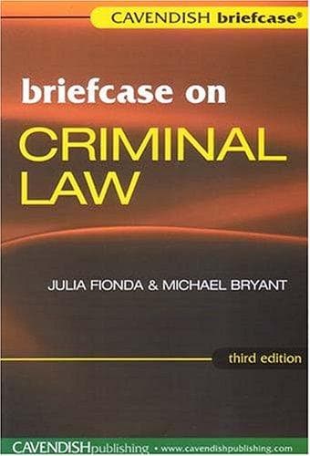 Tapa de Briefcase on Criminal Law 3/e (Briefcase)