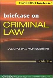 Tapa de Briefcase on Criminal Law 3/e (Briefcase)