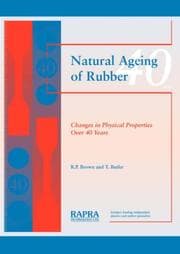 Tapa de Natural ageing of rubber