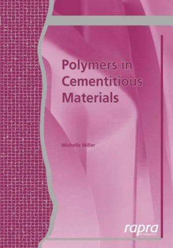 Tapa de Polymers in Cementitious Materials