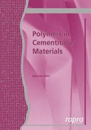 Tapa de Polymers in Cementitious Materials