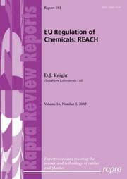 Tapa de EU Regulation of Chemicals