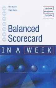 Tapa de Balanced scorecard in a week