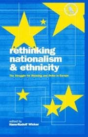 Tapa de Rethinking Nationalism and Ethnicity