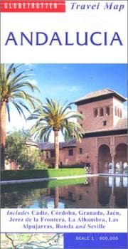 Tapa de Globetrotter Travel Map Andalucia