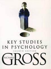 Tapa de Key studies in psychology