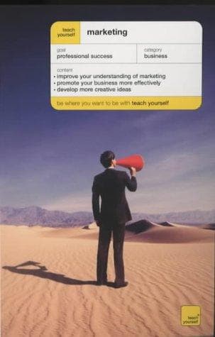 Tapa de Teach Yourself Marketing