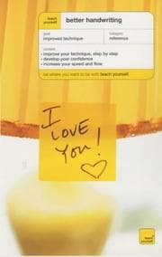 Tapa de Teach Yourself Better Handwriting