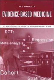 Tapa de Key topics in evidence-based medicine
