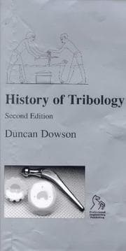 Tapa de History of Tribology