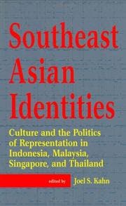 Tapa de South East Asian Identities