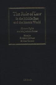 Tapa de The rule of law in the Middle East and the Islamic world