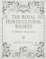 Tapa de The Royal Horticultural Society
