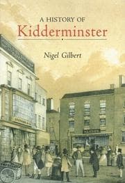 Tapa de A History Of Kidderminster