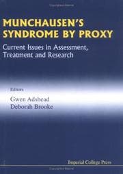 Tapa de Munchausen's syndrome by proxy
