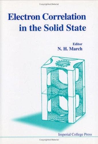 Tapa de Electron Correlation in the Solid State