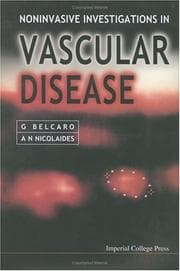 Tapa de Noninvasive investigations in vascular disease