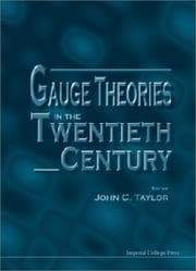 Tapa de Gauge theories in the twentieth century