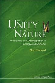Tapa de The unity of nature