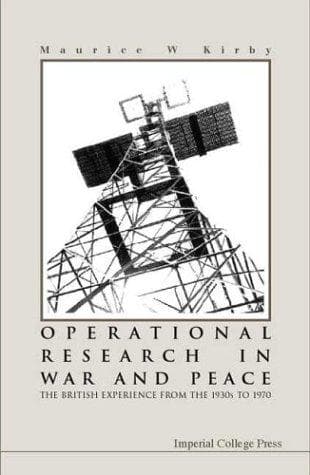 Tapa de Operational research in war and peace