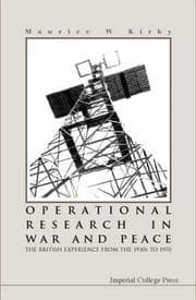Tapa de Operational research in war and peace