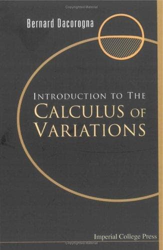 Tapa de Introduction To The Calculus Of Variations