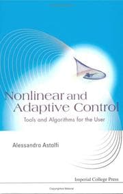 Tapa de Nonlinear And Adapative Control