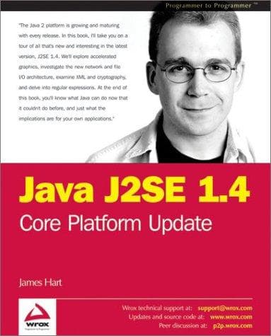 Tapa de Java J2SE 1.4 Core Platform Update