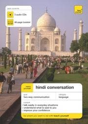 Tapa de Teach Yourself Hindi Conversation