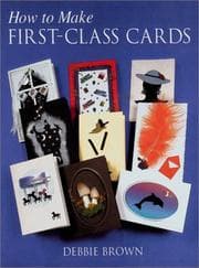 Tapa de How to make first-class cards