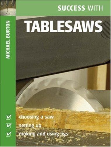 Tapa de Success with Tablesaws (Success With)